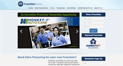 Desktop Screenshot of franchiseharbor.com